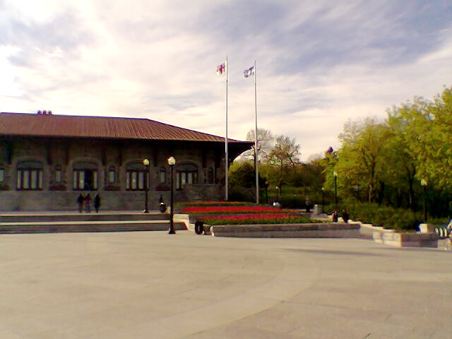 Fuerte en parque Mont Royal