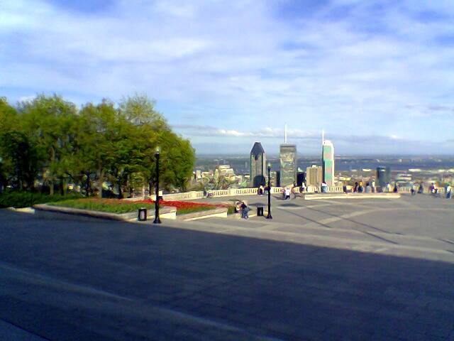 Fuerte en parque Mont Royal