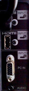 Entradas HDMI